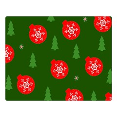 Christmas 001 Double Sided Flano Blanket (large)  by MooMoosMumma