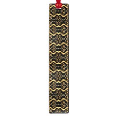 Luxury Golden Oriental Ornate Pattern Large Book Marks by dflcprintsclothing