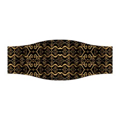 Luxury Golden Oriental Ornate Pattern Stretchable Headband by dflcprintsclothing