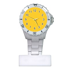 Dandelion Yellow & White - Plastic Nurses Watch by FashionLane