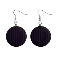 Onyx Black & White - Mini Button Earrings by FashionLane