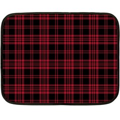 Buffalo Plaid Mini Fleece Blanket (single Sided) by Gingerly