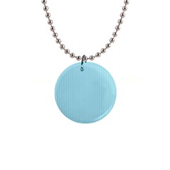 Blizzard Blue & Black - 1  Button Necklace by FashionLane