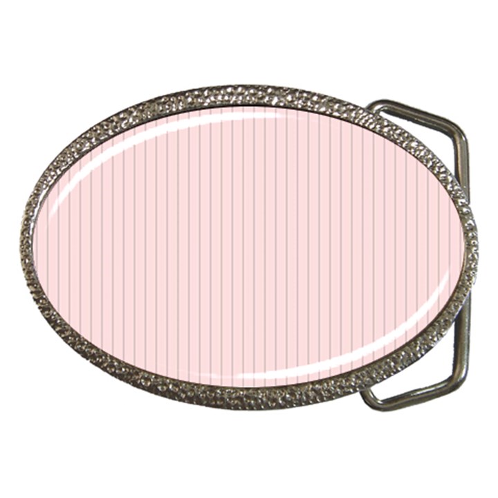 Soft Bubblegum Pink & Black - Belt Buckles