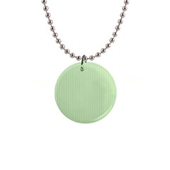 Tea Green & Black - 1  Button Necklace by FashionLane