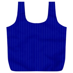 Admiral Blue & White - Full Print Recycle Bag (XXXL)