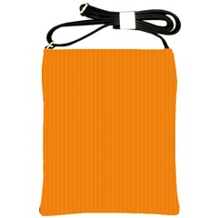 Apricot Orange & White - Shoulder Sling Bag by FashionLane