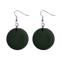 Kombu Green & White - Mini Button Earrings by FashionLane