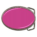 Smitten Pink & White - Belt Buckles Front