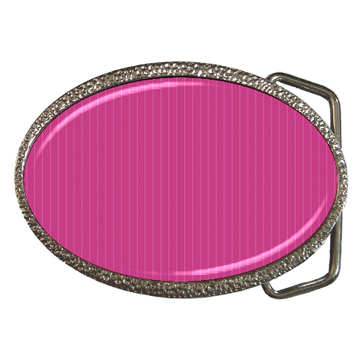 Smitten Pink & White - Belt Buckles