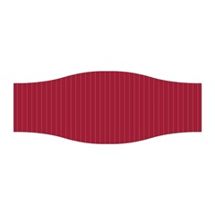 Vivid Burgundy & White - Stretchable Headband by FashionLane