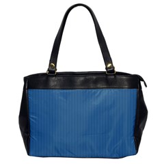 Air Force Blue & Black - Oversize Office Handbag by FashionLane