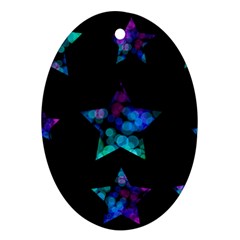 Mermaid Stars Ornament (oval) by Dazzleway