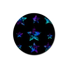 Mermaid Stars Rubber Coaster (round)  by Dazzleway