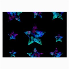 Mermaid Stars Large Glasses Cloth (2 Sides) by Dazzleway