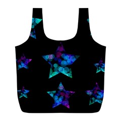 Mermaid Stars Full Print Recycle Bag (l) by Dazzleway