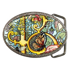 The Illustrated Alphabet - B - By Larenard Belt Buckles by LaRenard