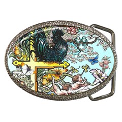 The Illustrated Alphabet - F - By Larenard Belt Buckles by LaRenard