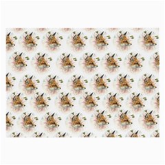 Fox Dahlia - By Larenard Large Glasses Cloth (2 Sides) by LaRenard