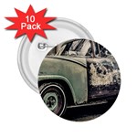 Abandoned Old Car Photo 2.25  Buttons (10 pack)  Front