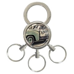 Abandoned Old Car Photo 3-ring Key Chain by dflcprintsclothing