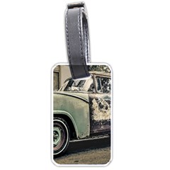 Abandoned Old Car Photo Luggage Tag (one Side) by dflcprintsclothing