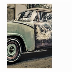 Abandoned Old Car Photo Small Garden Flag (two Sides) by dflcprintsclothing