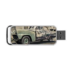 Abandoned Old Car Photo Portable Usb Flash (two Sides) by dflcprintsclothing