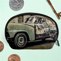 Abandoned Old Car Photo Accessory Pouch (large) by dflcprintsclothing