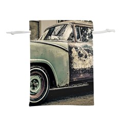 Abandoned Old Car Photo Lightweight Drawstring Pouch (m) by dflcprintsclothing