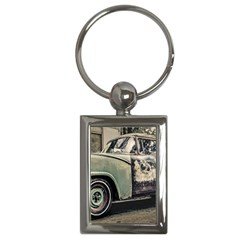 Abandoned Old Car Photo Key Chain (rectangle) by dflcprintsclothing