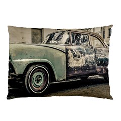 Abandoned Old Car Photo Pillow Case by dflcprintsclothing