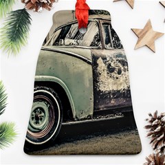 Abandoned Old Car Photo Bell Ornament (two Sides) by dflcprintsclothing