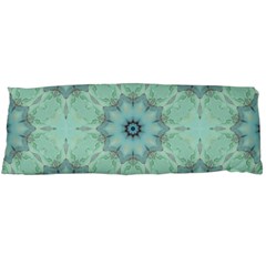 Mint Floral Pattern Body Pillow Case (dakimakura) by Dazzleway