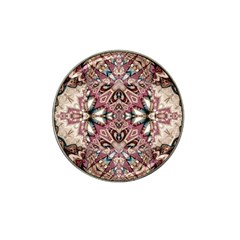 Pink Pattern Hat Clip Ball Marker (10 Pack) by Dazzleway