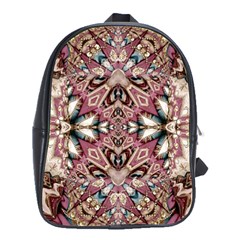 Pink Pattern School Bag (large) by Dazzleway