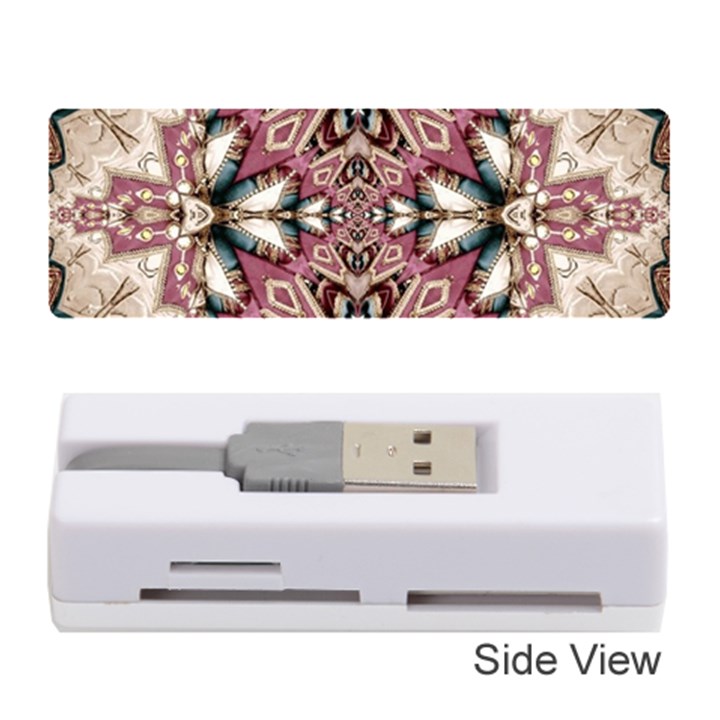 Pink pattern Memory Card Reader (Stick)