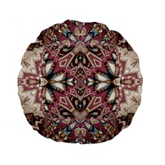 Pink Pattern Standard 15  Premium Round Cushions by Dazzleway