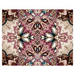 Pink Pattern Double Sided Flano Blanket (medium) 