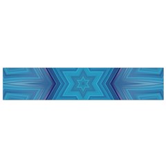 Blue Star Small Flano Scarf by Dazzleway