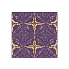 Purple And Gold Satin Bandana Scarf by Dazzleway