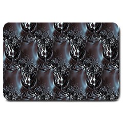 Black Pearls Large Doormat  by MRNStudios