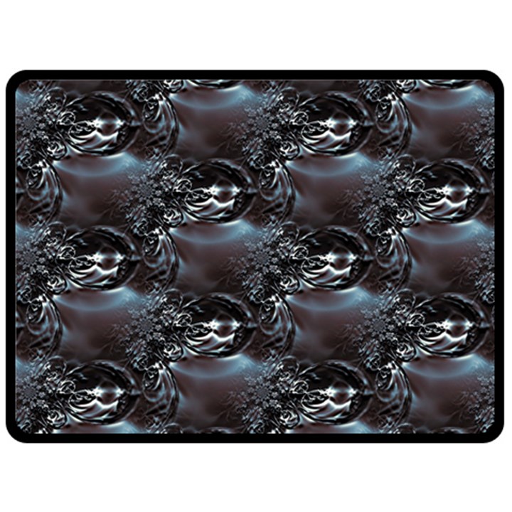 Black Pearls Fleece Blanket (Large) 