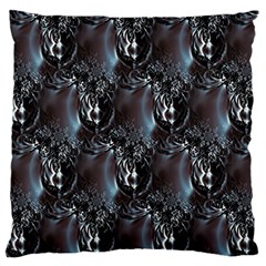 Black Pearls Large Cushion Case (one Side) by MRNStudios