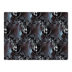 Black Pearls Double Sided Flano Blanket (Mini)  35 x27  Blanket Back