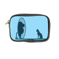 Cat Mirror Lion Coin Purse