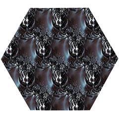 Black Pearls Wooden Puzzle Hexagon by MRNStudios