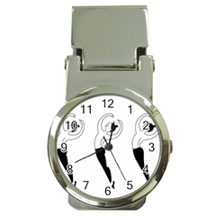 Classical Ballet Dancers Money Clip Watches by Mariart