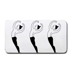 Classical Ballet Dancers Medium Bar Mats by Mariart