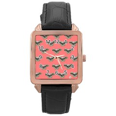 Friend Of My Better Days - Pink - By Larenard Rose Gold Leather Watch  by LaRenard